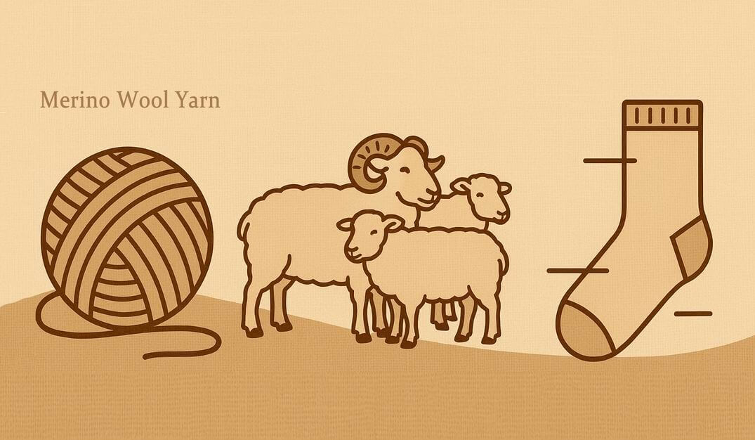 Why Merino Wool Yarn is the Favourite Choice for Sock Manufacturers