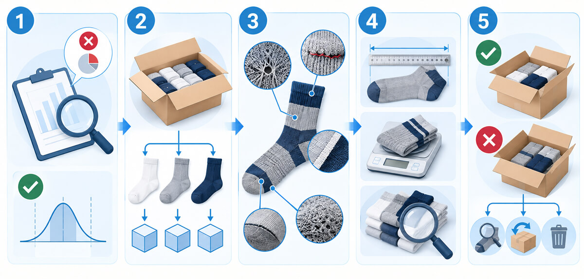 Socks AQL Inspection Guide